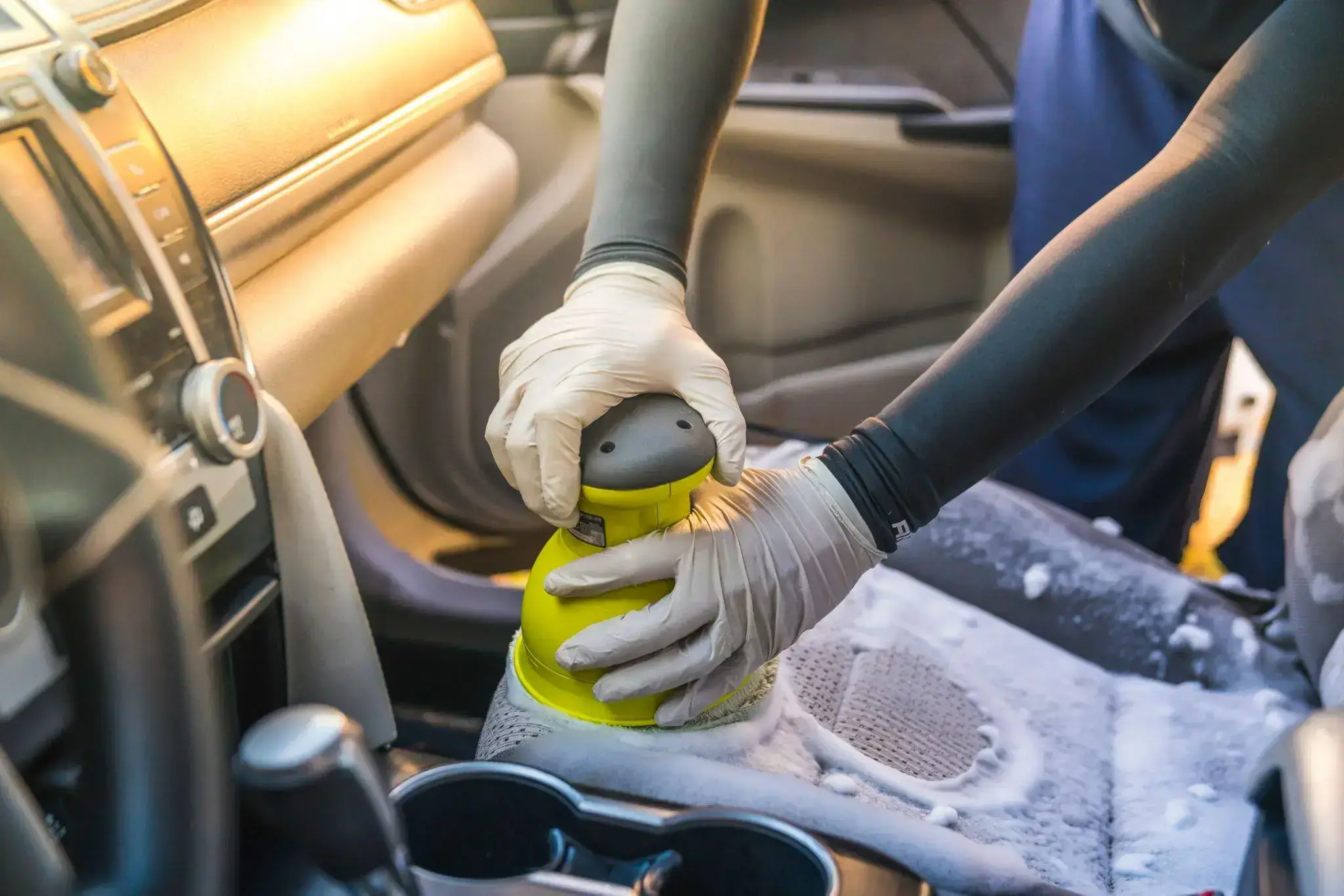 Restore the Beauty of Your Car Seats with RAS Auto Care's Cleaning Services in Dubai.